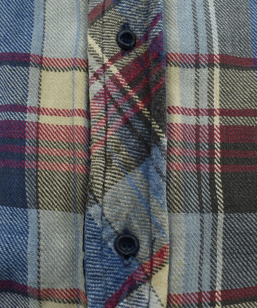 VINTAGE（ヴィンテージ）の「【USED】90’s INCROWD キルティングライナー フランネルシャツ（シャツ/ブラウス・メンズ・マルチ・X-LARGE）」の10枚目の写真
