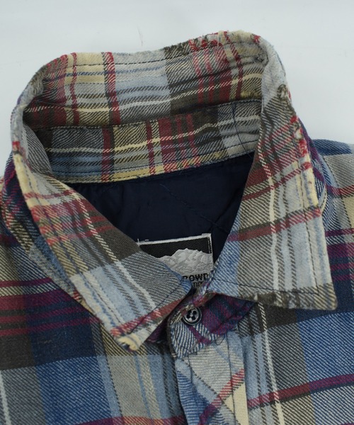 VINTAGE（ヴィンテージ）の「【USED】90’s INCROWD キルティングライナー フランネルシャツ（シャツ/ブラウス・メンズ・マルチ・X-LARGE）」の11枚目の写真