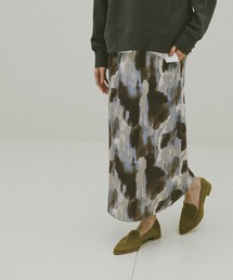 GLOBAL WORK | ベロアプリントイージースカート/634536(スカート)