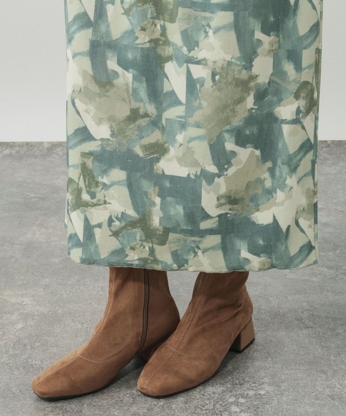 GLOBAL WORK(グローバルワーク)の「ベロアプリントイージースカート/634536(スカート・レディース・ブラック/ブラウン/グリーン・MEDIUM/LARGE)」の9枚目の写真