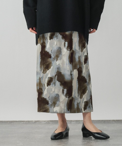 GLOBAL WORK(グローバルワーク)の「ベロアプリントイージースカート/634536(スカート・レディース・ブラック/ブラウン/グリーン・MEDIUM/LARGE)」の16枚目の写真