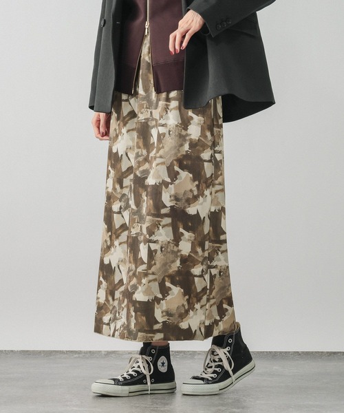 GLOBAL WORK(グローバルワーク)の「ベロアプリントイージースカート/634536(スカート・レディース・ブラック/ブラウン/グリーン・MEDIUM/LARGE)」の20枚目の写真