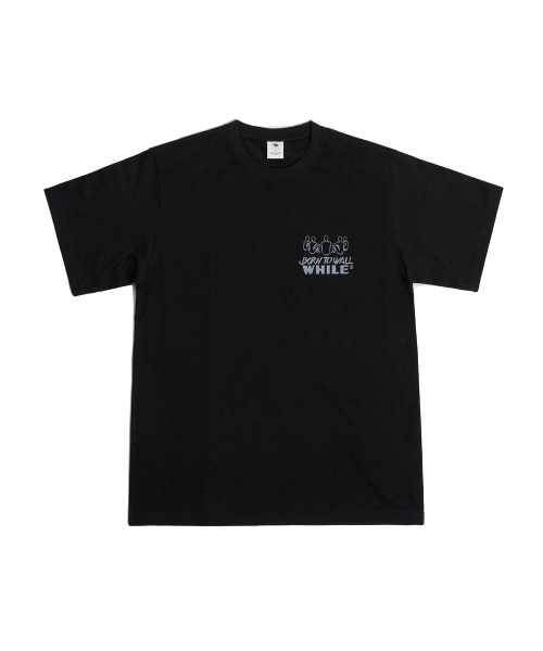 WHILE(ワイル)の「ボントゥウォールTシャツ(BLACK)(Tシャツ/カットソー・レディース・その他・MEDIUM/LARGE/X-LARGE)」の2枚目の写真