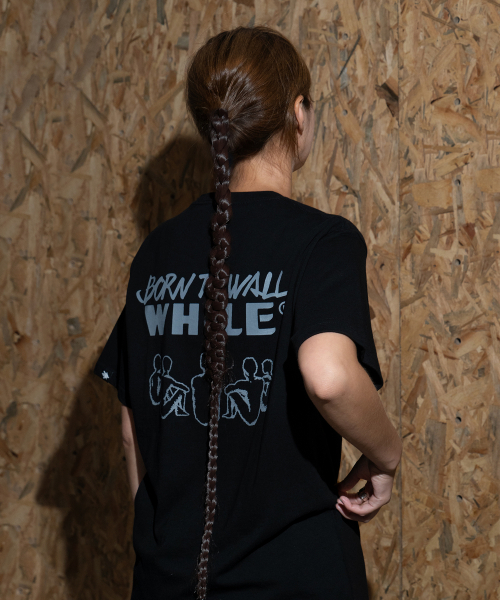WHILE(ワイル)の「ボントゥウォールTシャツ(BLACK)(Tシャツ/カットソー・レディース・その他・MEDIUM/LARGE/X-LARGE)」の5枚目の写真