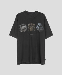 Washed Engine T-Shirt [Charcoal]