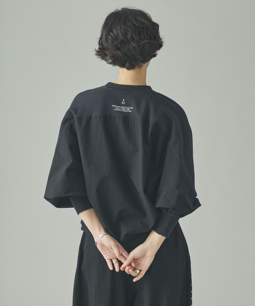 Curensology（カレンソロジー）の「Curensology(カレンソロジー)/ワッフルドロストプルオーバー（Tシャツ/カットソー・レディース・ブラック/ホワイト・FREE）」の5枚目の写真