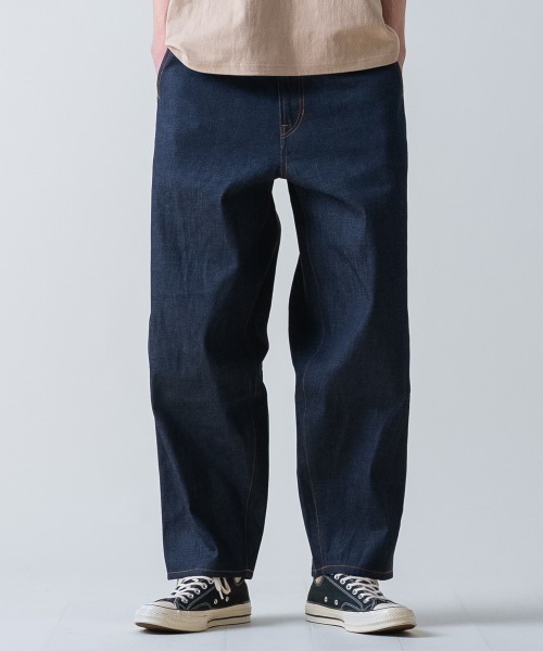 rehacer(レアセル)の「rehacer : Calm Barrel Denim / カルム バレル デニム(デニムパンツ・メンズ・インディゴブルー・LARGE/MEDIUM/SMALL)」の17枚目の写真