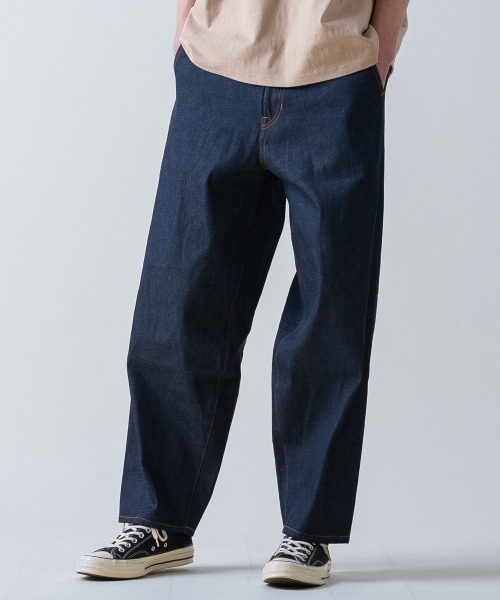 rehacer(レアセル)の「rehacer : Calm Barrel Denim / カルム バレル デニム(デニムパンツ・メンズ・インディゴブルー・LARGE/MEDIUM/SMALL)」の11枚目の写真