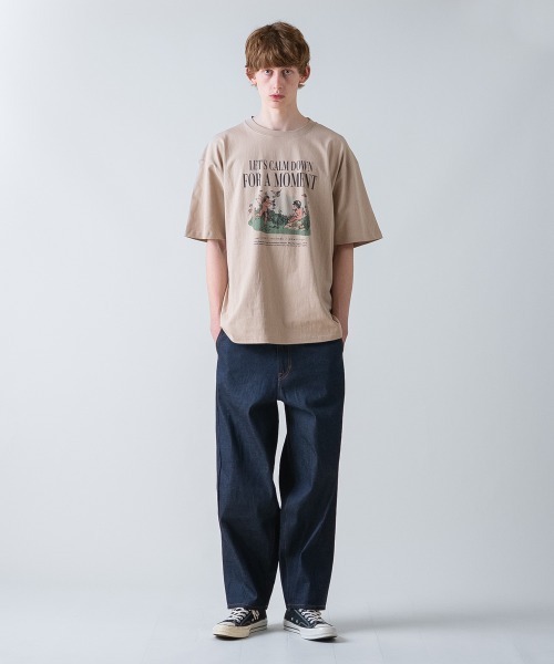 rehacer(レアセル)の「rehacer : Calm Barrel Denim / カルム バレル デニム(デニムパンツ・メンズ・インディゴブルー・LARGE/MEDIUM/SMALL)」の15枚目の写真