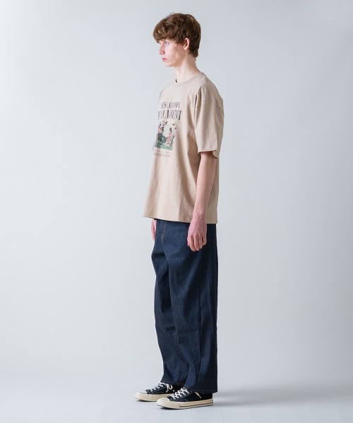 rehacer(レアセル)の「rehacer : Calm Barrel Denim / カルム バレル デニム(デニムパンツ・メンズ・インディゴブルー・LARGE/MEDIUM/SMALL)」の16枚目の写真