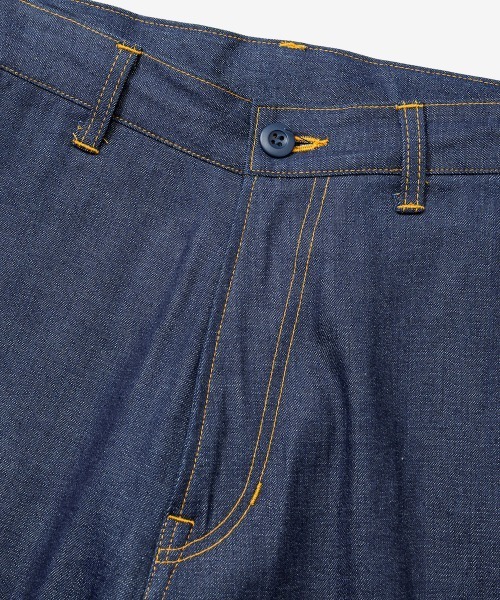 rehacer(レアセル)の「rehacer : Calm Barrel Denim / カルム バレル デニム(デニムパンツ・メンズ・インディゴブルー・LARGE/MEDIUM/SMALL)」の9枚目の写真