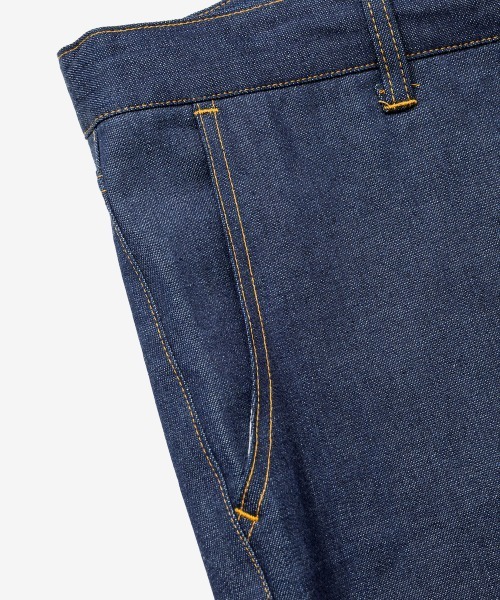 rehacer(レアセル)の「rehacer : Calm Barrel Denim / カルム バレル デニム(デニムパンツ・メンズ・インディゴブルー・LARGE/MEDIUM/SMALL)」の3枚目の写真