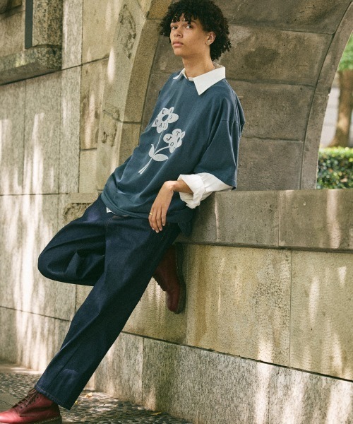 rehacer（レアセル）の「rehacer : Calm Barrel Denim / カルム バレル デニム（デニムパンツ・メンズ・インディゴブルー・LARGE/MEDIUM/SMALL）」の17枚目の写真