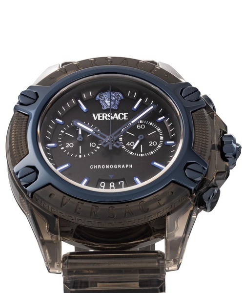 VERSACE(ヴェルサーチ)の「VERSACE/ヴェルサーチェ ICON ACTIVE 腕時計 VS-VE8P00825 メンズ(アナログ腕時計・メンズ・ブラック・FREE)」の3枚目の写真