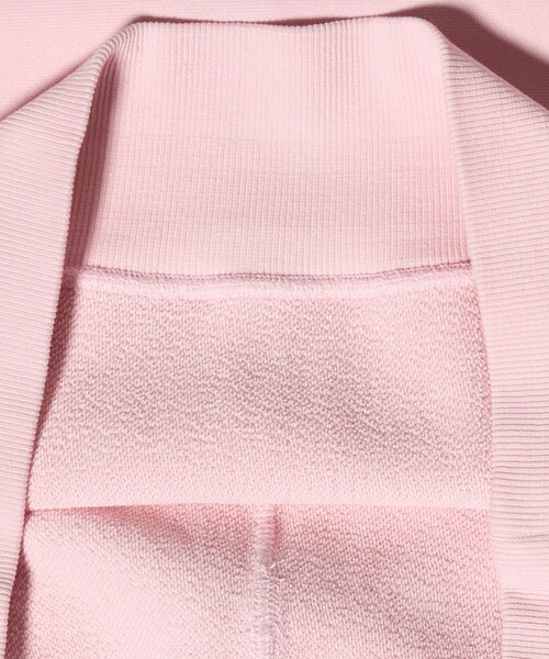 green label relaxing（グリーンレーベルリラクシング）の「［size SHORTあり］フォルム クルー スウェット（スウェット・レディース・ナチュラル/ダークグレー/ピンク/ライトブルー・SHORT/FREE）」の6枚目の写真