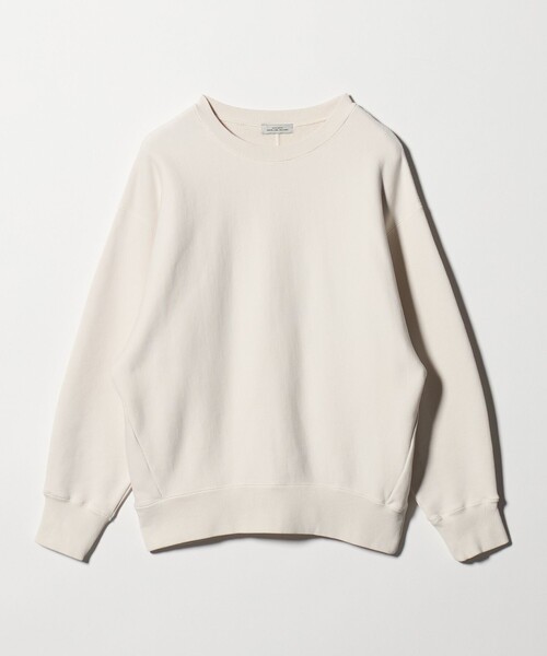 green label relaxing（グリーンレーベルリラクシング）の「［size SHORTあり］フォルム クルー スウェット（スウェット・レディース・ナチュラル/ダークグレー/ピンク/ライトブルー・SHORT/FREE）」の11枚目の写真