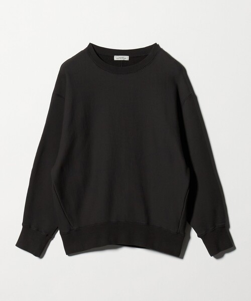 green label relaxing（グリーンレーベルリラクシング）の「［size SHORTあり］フォルム クルー スウェット（スウェット・レディース・ナチュラル/ダークグレー/ピンク/ライトブルー・SHORT/FREE）」の14枚目の写真