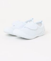 ASBee（アスビー）の「TOPVALU(トップバリュ) キッズ バレーシューズ 上履き TV188032 ホワイト（バレエシューズ）」