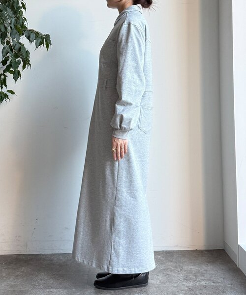 DouDou(ドゥドゥ)の「スウェットワンピース(ワンピース・レディース・グレー/ブラック・FREE/TM)」の21枚目の写真