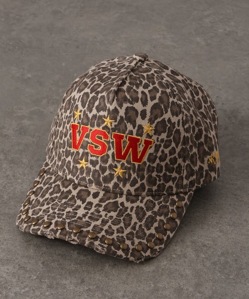 VISION STREET WEAR（ヴィジョンストリートウェア）の「【VISION STREET WEAR/ヴィジョンストリートウェア】Heritage Studded Twill cap/ヘリテージ スタッズ ツイル キャップ（キャップ・メンズ・ブラック/ブラウン系その他/ネイビー/グリーン系その他/ライトグレー・FREE）」の3枚目の写真