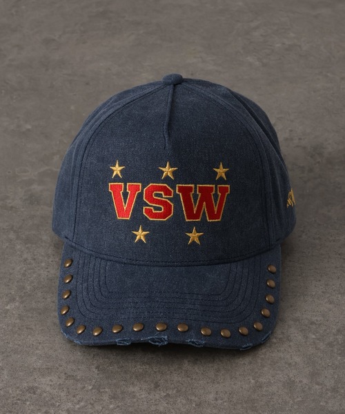 VISION STREET WEAR(ヴィジョンストリートウェア)の「【VISION STREET WEAR/ヴィジョンストリートウェア】Heritage Studded Twill cap/ヘリテージ スタッズ ツイル キャップ(キャップ・メンズ・ブラック/ブラウン系その他/ネイビー/グリーン系その他/ライトグレー・FREE)」の15枚目の写真
