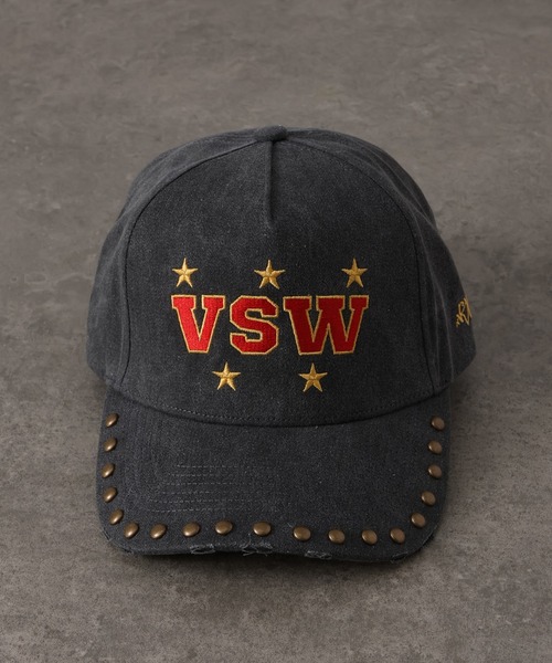 VISION STREET WEAR(ヴィジョンストリートウェア)の「【VISION STREET WEAR/ヴィジョンストリートウェア】Heritage Studded Twill cap/ヘリテージ スタッズ ツイル キャップ(キャップ・メンズ・ブラック/ブラウン系その他/ネイビー/グリーン系その他/ライトグレー・FREE)」の11枚目の写真