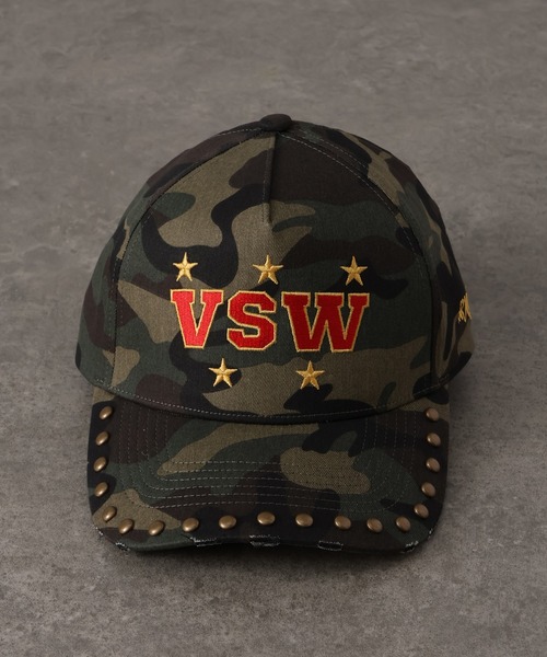 VISION STREET WEAR(ヴィジョンストリートウェア)の「【VISION STREET WEAR/ヴィジョンストリートウェア】Heritage Studded Twill cap/ヘリテージ スタッズ ツイル キャップ(キャップ・メンズ・ブラック/ブラウン系その他/ネイビー/グリーン系その他/ライトグレー・FREE)」の14枚目の写真