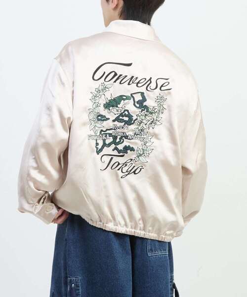 SATIN ZIP-UP BLOUSON（ブルゾン）｜CONVERSE TOKYO（コンバース