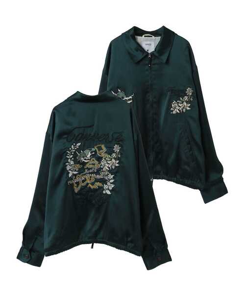 SATIN ZIP-UP BLOUSON(ブルゾン)|CONVERSE TOKYO(コンバース SATIN ZIP-UP BLOUSON(ブルゾン)|CONVERSE TOKYO(コンバース