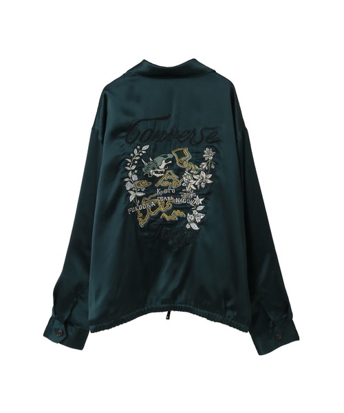 【1/31迄で出品終了】ACETATE SATIN ZIP UP BLOUSON SATIN ZIP-UP BLOUSON（ブルゾン）｜CONVERSE TOKYO（コンバース