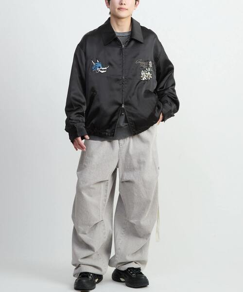 SATIN ZIP-UP BLOUSON（ブルゾン）｜CONVERSE TOKYO（コンバース