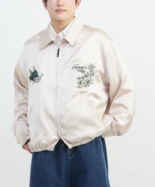 SATIN ZIP-UP BLOUSON（ブルゾン）｜CONVERSE TOKYO（コンバース
