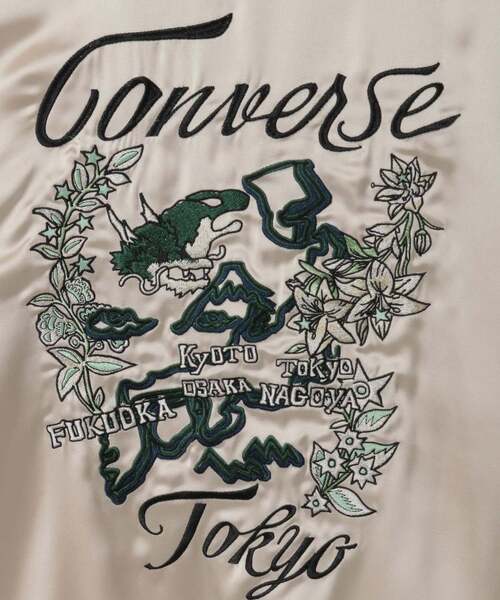 SATIN ZIP-UP BLOUSON（ブルゾン）｜CONVERSE TOKYO（コンバース