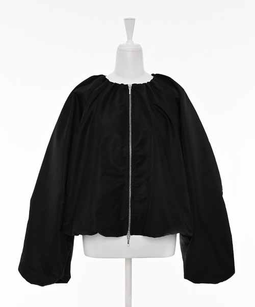 Narcissus（ナルシス）の「フォンセブルゾン/軽量アウター/バルーン（ブルゾン・レディース・ホワイト/ブラック・FREE）」の12枚目の写真