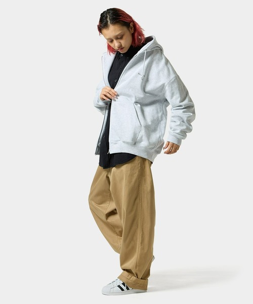 HUF（ハフ）の「HUF eightynine FULL ZIP HOODIE（パーカー・メンズ・アッシュグレー/ブラック/オレンジ/ライトブルー・S/XL/L/M/XXL）」の21枚目の写真