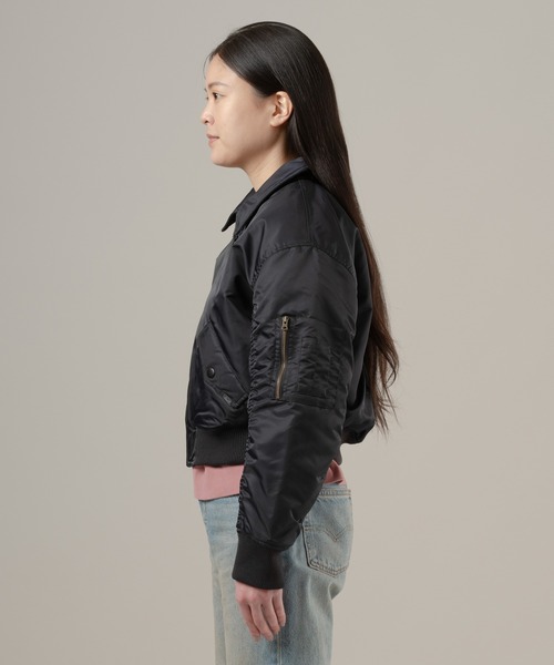 セール】Levi's/リーバイス ボウイ クロップド ボンバージャケット（MA