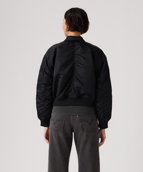 セール】Levi's/リーバイス ボウイ クロップド ボンバージャケット（MA