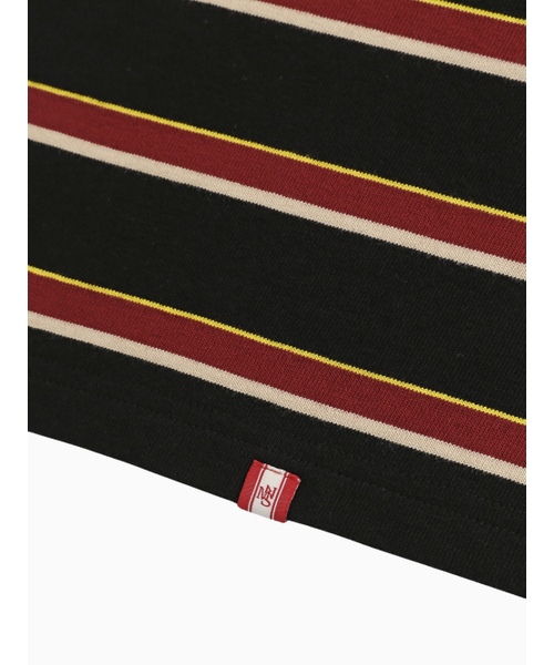 MENASOO(ミナス)の「Menasoo Stripe Rugby T Shirt_Black(ポロシャツ・レディース・ブラック・F)」の13枚目の写真