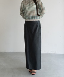 hwyl（ヒュイル）の「フェイクレザースカート（スカート）」