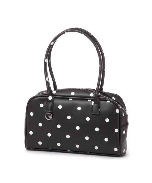 tiny tiny（ティニーティニー）の「ミニボストンバッグ[tiny tiny(ティニーティニー)]（ボストンバッグ・レディース・ピンク/ブラウン/その他2/その他1/ブラック/アイボリー・0）」の12枚目の写真