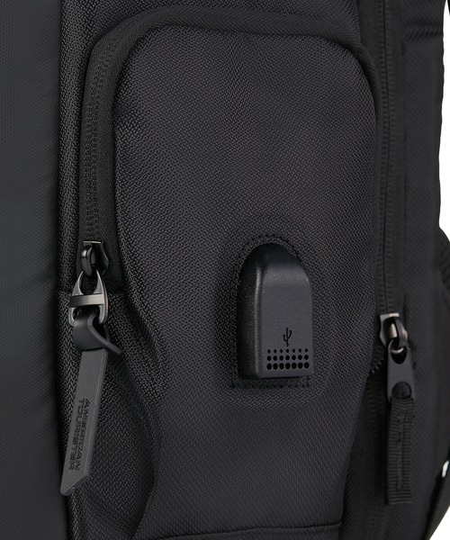 AMERICAN TOURISTER(アメリカンツーリスター)の「アメリカンツーリスター SEGNO 2.0 バックパック 3 ASR ブラック(バックパック/リュック・メンズ・ブラック・ONESIZE)」の12枚目の写真