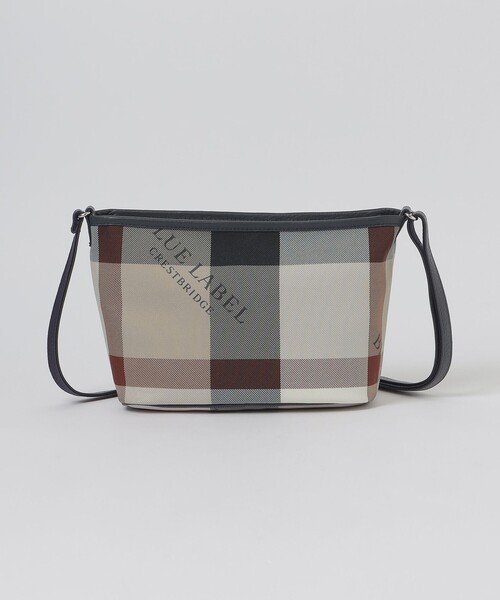 BLUE LABEL CRESTBRIDGE(ブルーレーベルクレストブリッジ)の「クレストブリッジチェックロゴプリントミニショルダー(ショルダーバッグ・レディース・レッド/ベージュ系その他・FREE)」の14枚目の写真