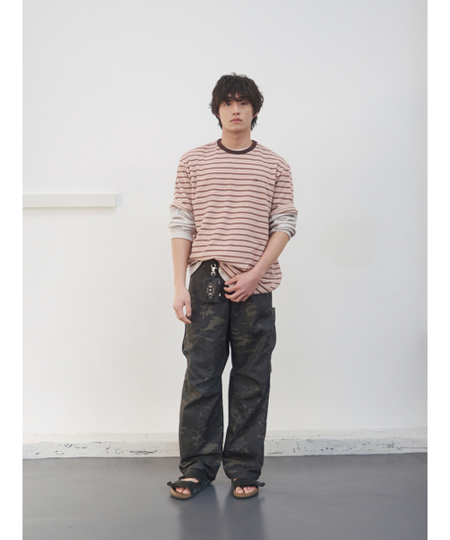 KIJUN MEN（キジュンメンズ）の「フレッシュボーダーTシャツ ブラウン（Tシャツ/カットソー・メンズ・その他・X-LARGE）」の6枚目の写真