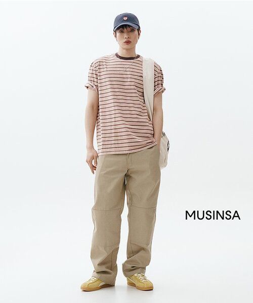 KIJUN MEN（キジュンメンズ）の「フレッシュボーダーTシャツ ブラウン（Tシャツ/カットソー・メンズ・その他・X-LARGE）」の5枚目の写真