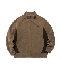 VELOUR TRACK JACKET_BROWN(NG2EFUB933A)
