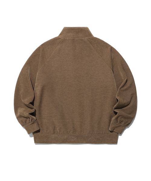 NICE GHOST CLUB(ナイスゴーストクラブ)の「VELOUR TRACK JACKET_BROWN(NG2EFUB933A)(ナイロンジャケット・レディース・ブラウン・S/M/L)」の2枚目の写真