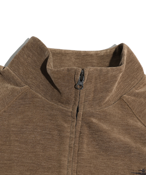 NICE GHOST CLUB(ナイスゴーストクラブ)の「VELOUR TRACK JACKET_BROWN(NG2EFUB933A)(ナイロンジャケット・レディース・ブラウン・S/M/L)」の3枚目の写真