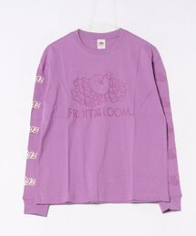 FRUIT OF THE LOOM（フルーツオブザルーム）の「【ST】【FRUIT OF THE LOOM】果汁グミ 製品染め L/S TEE（Tシャツ/カットソー）」