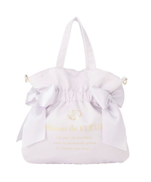 ダブルリボン2Wayトートバッグ（トートバッグ）｜Maison de FLEUR