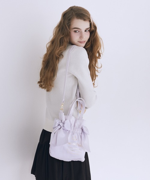 ダブルリボン2Wayトートバッグ（トートバッグ）｜Maison de FLEUR